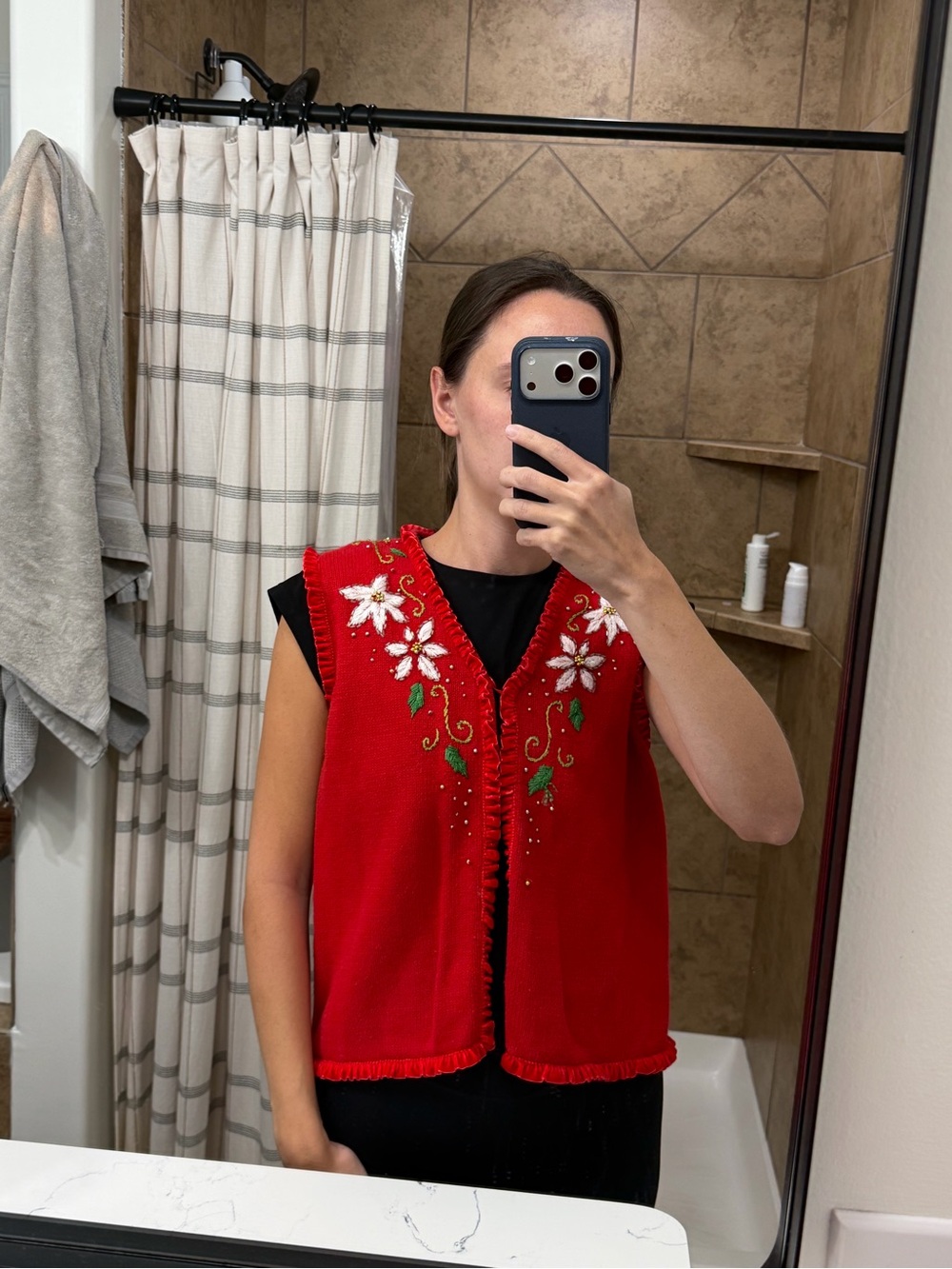 Christmas sweater vest